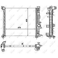 NRF Radiator, engine cooling 53008 - Car cooler