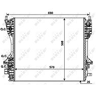 NRF Radiator, engine cooling 53012 - Car cooler