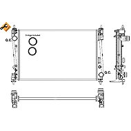 NRF Radiator, engine cooling 53017 - Car cooler