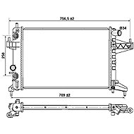 NRF Radiator, engine cooling 53035 - Car cooler