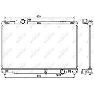NRF Radiator, engine cooling 53039 - Car cooler