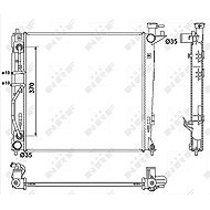 NRF Radiator, engine cooling 53053 - Car cooler