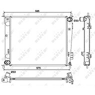 NRF Radiator, engine cooling 53057 - Car cooler