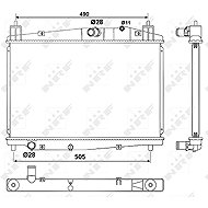 NRF Radiator, engine cooling 53059 - Car cooler