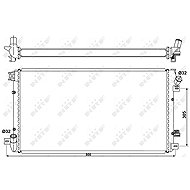 NRF Radiator, engine cooling 53076 - Car cooler