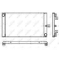 NRF Radiator, engine cooling 53091 - Car cooler