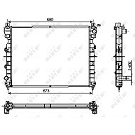 NRF Radiator, engine cooling 53096 - Car cooler