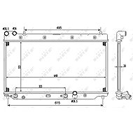 NRF Radiator, engine cooling 53110 - Car cooler