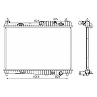 NRF Radiator, engine cooling 53152 - Car cooler