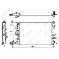 NRF Radiator, engine cooling 53153 - Car cooler