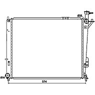 NRF Radiator, engine cooling 53174 - Car cooler