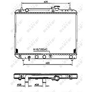 NRF Radiator, engine cooling 53207 - Car cooler