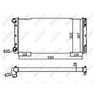 NRF Radiator, engine cooling 53229 - Car cooler