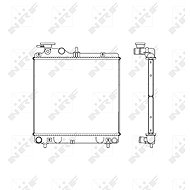 NRF Radiator, engine cooling 53257 - Car cooler