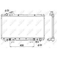 NRF Radiator, engine cooling 53288 - Car cooler