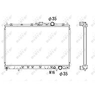 NRF Radiator, engine cooling 53301 - Car cooler