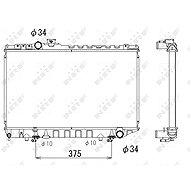 NRF Radiator, engine cooling 53334 - Car cooler