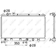 NRF Radiator, engine cooling 53340 - Car cooler