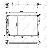 NRF Radiator, engine cooling 53342 - Car cooler