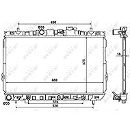 NRF Radiator, engine cooling 53356 - Car cooler