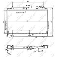 NRF Radiator, engine cooling 53364 - Car cooler