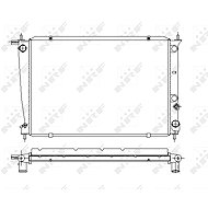 NRF Radiator, engine cooling 53371 - Car cooler