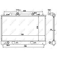 NRF Radiator, engine cooling 53383 - Car cooler