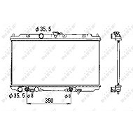 NRF Radiator, engine cooling 53389 - Car cooler