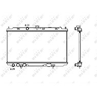 NRF Radiator, engine cooling 53427 - Car cooler