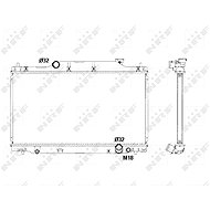 NRF Radiator, engine cooling 53439 - Car cooler