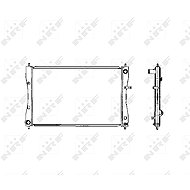 NRF Radiator, engine cooling 53463 - Car cooler