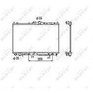 NRF Radiator, engine cooling 53469 - Car cooler