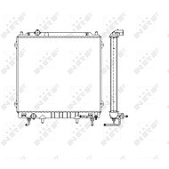 NRF Radiator, engine cooling 53479 - Car cooler
