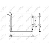 NRF Radiator, engine cooling 53575 - Car cooler