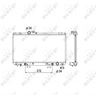 NRF Radiator, engine cooling 53586 - Car cooler