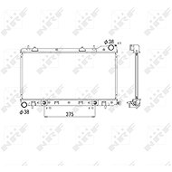NRF Radiator, engine cooling 53596 - Car cooler