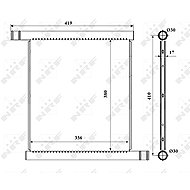 NRF Radiator, engine cooling 53598 - Car cooler