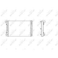 NRF Radiator, engine cooling 53665 - Car cooler