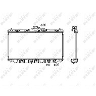 NRF Radiator, engine cooling 536711 - Car cooler