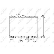 NRF Radiator, engine cooling 53677 - Car cooler