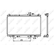 NRF Radiator, engine cooling 53678 - Car cooler