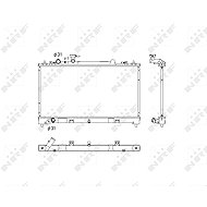 NRF Radiator, engine cooling 53752 - Car cooler