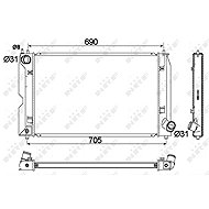 NRF Radiator, engine cooling 53765 - Car cooler
