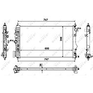 NRF Radiator, engine cooling 53774 - Car cooler