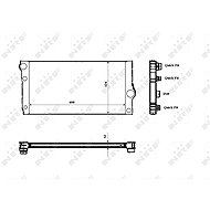 NRF Radiator, engine cooling 53817 - Car cooler