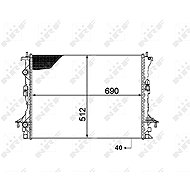 NRF Radiator, engine cooling 53820 - Car cooler