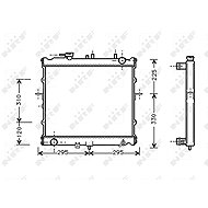 NRF Radiator, engine cooling 53831 - Car cooler