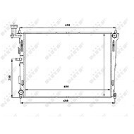 NRF Radiator, engine cooling 53845 - Car cooler