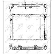 NRF Radiator, engine cooling 53866 - Car cooler