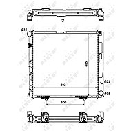 NRF Radiator, engine cooling 53876 - Car cooler